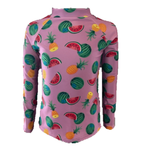 Long-Sleeved UV Rash Vest - Watermelon