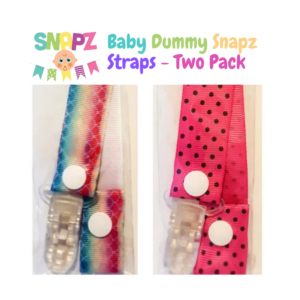 Mermaid SNAPZ 3-in-1 Dummy Strap (2 pack)