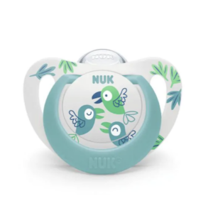 NUK Silicone Soother With Box (6-18m) - Birds