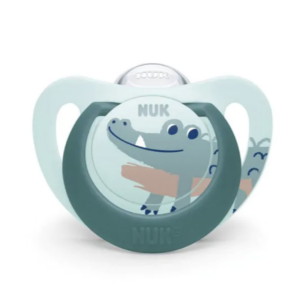 NUK Silicone Soother With Box (18-36m) - Crocodile
