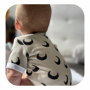 Black Moon Onesie - Short Sleeve
