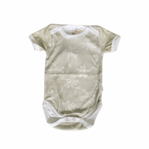 Flower Onesie - Short Sleeve