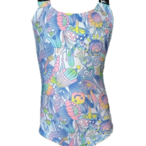 X-Back Girls One Piece Costume - Cosmic Flora