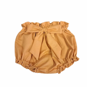 Mustard Bow Bloomer