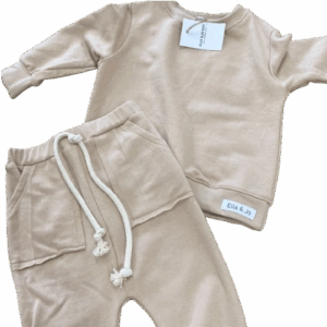 Square Pocket Tracksuit - Stone